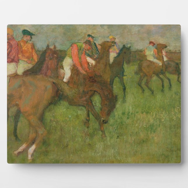 Edgar Degas | Jockeys, 1886-1990 Fotoplatte (Vorderseite)