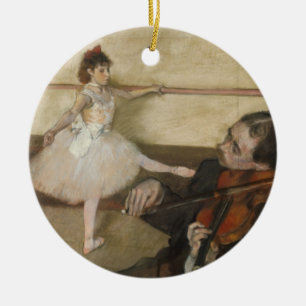 Edgar Degas Keramik Ornament