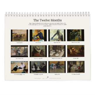 Edgar Degas Kunst-Wandkalender Kalender