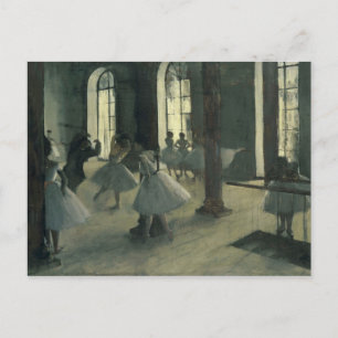 Edgar Degas - La Répétition au foyer de la danse Postkarte