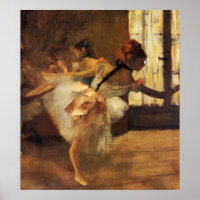Edgar Degas La Répétition De Danse