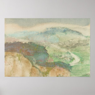 Edgar Degas - Landschaft Poster