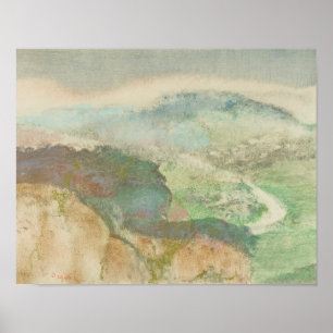 Edgar Degas - Landschaft Poster