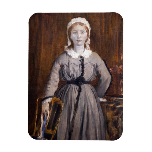 Edgar Degas - Marguerite de Gas Magnet (Vertikal)