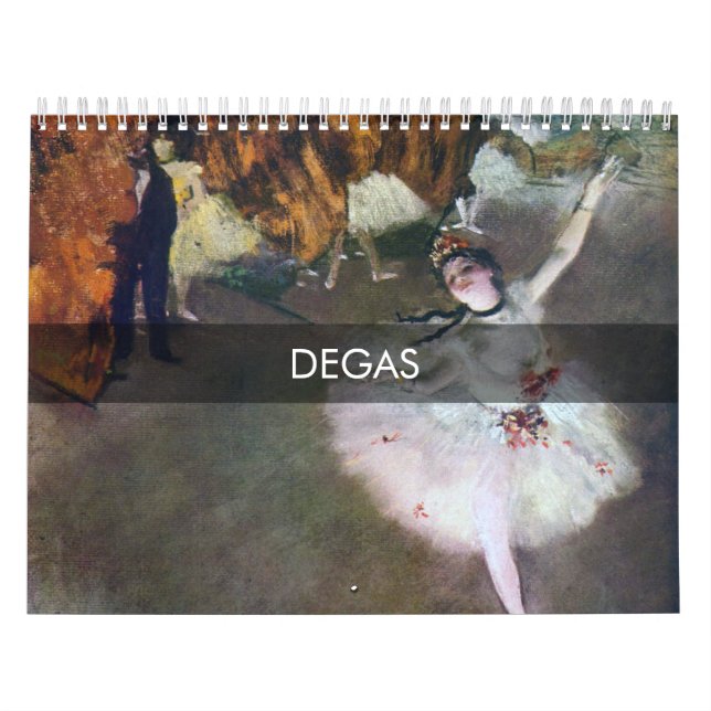 Edgar Degas Meisterwerk Kalender (Titelbild)