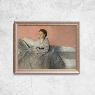 Edgar Degas Mrs Rene Impressionismus Art Poster