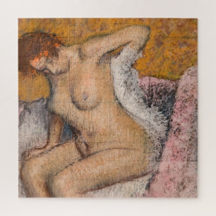 Edgar Degas - Nach dem Bad Puzzle