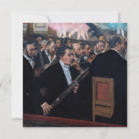 Edgar Degas - Orchester an der Oper