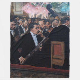 Edgar Degas - Orchester an der Oper Fleecedecke