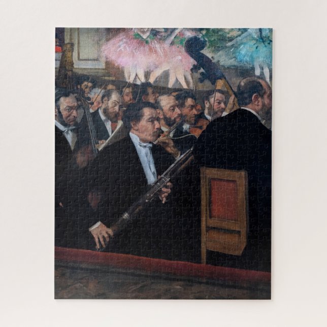 Edgar Degas - Orchester an der Oper Puzzle (Vertikal)