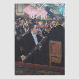 Edgar Degas - Orchester an der Oper Seidenpapier