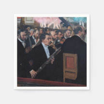 Edgar Degas - Orchester an der Oper
