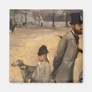 Edgar Degas Place de la Concorde, 1875 Magnet