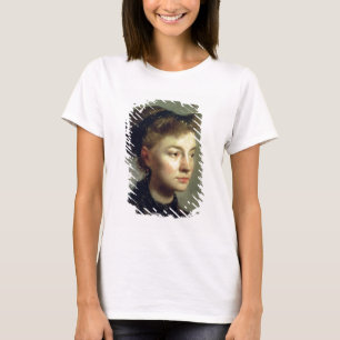 Edgar Degas   Portrait einer jungen Frau, 1867 T-Shirt