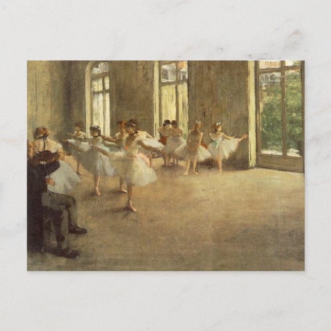 Edgar Degas Postkarte (Vorderseite)