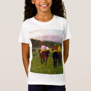 Edgar Degas Race Pferde in Longchamp T-Shirt