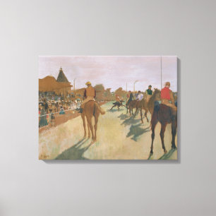 Edgar Degas   Reitpferde vor den Ständen Leinwanddruck