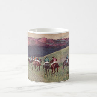 Edgar Degas - Rennpferde, die 1894 Rennpferde Kaffeetasse