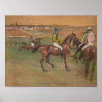 Edgar Degas - Rennpferde
