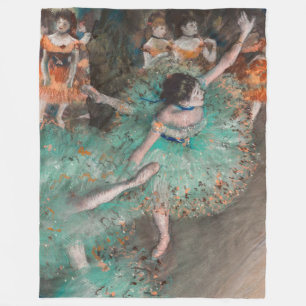 Edgar Degas - Schwankende Tänzerin / Tänzerin in G Fleecedecke