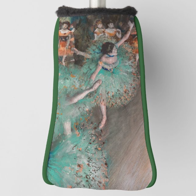 Edgar Degas - Schwuchender Tänzer / Tänzer in Grün Golf Headcover (Rotieren 90)