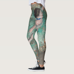 Edgar Degas - Schwuchender Tänzer / Tänzer in Grün Leggings