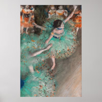 Edgar Degas - Schwuchender Tänzer / Tänzer in Grün