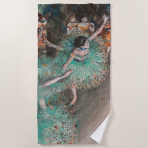 Edgar Degas - Schwuchender Tänzer / Tänzer in Grün Strandtuch
