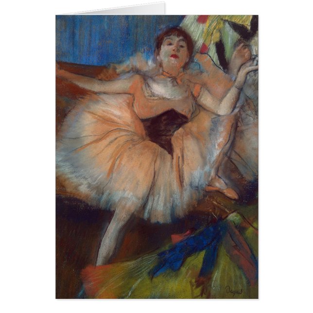 Edgar Degas | Seated Dancer, 1879-80 (Vorne)