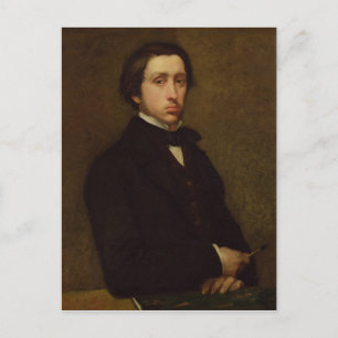 Edgar Degas   Selbstportrait, 1855 Postkarte