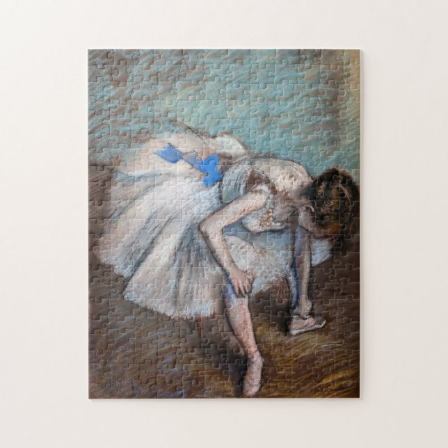 Edgar Degas - Sitzende Tänzerin Puzzle (Vertikal)