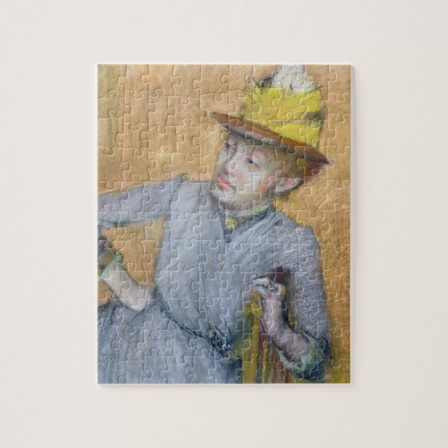 Edgar Degas| Sitzfrau, 1887 Puzzle (Vertikal)