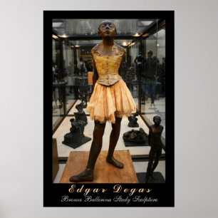 Edgar Degas: Studie Bronze Ballerina Poster