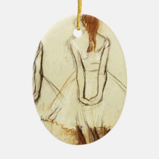 Edgar Degas: Studie für den kleinen Tänzer Keramikornament (Vorne)