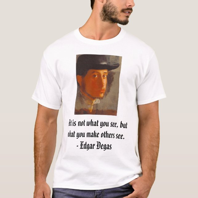 Edgar Degas T-Shirt (Vorderseite)