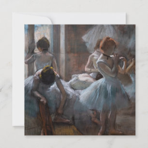 Edgar Degas - Tänzer Dankeskarte
