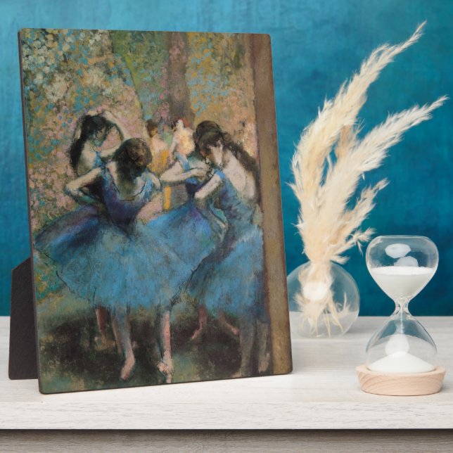 Edgar Degas | Tänzer in blau, 1890 Fotoplatte (Seite)