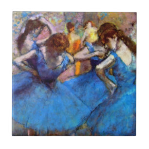 Edgar Degas - Tänzer in Blau - Balletttanz Lover Fliese