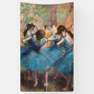 Edgar Degas - Tänzer in Blau Banner
