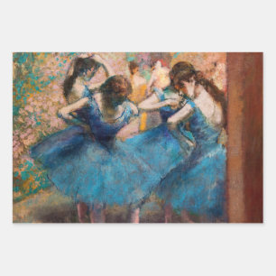 Edgar Degas - Tänzer in Blau Geschenkpapier Set