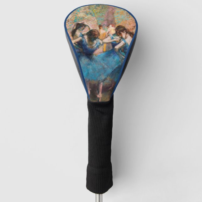 Edgar Degas - Tänzer in Blau Golf Headcover (Vorderseite)