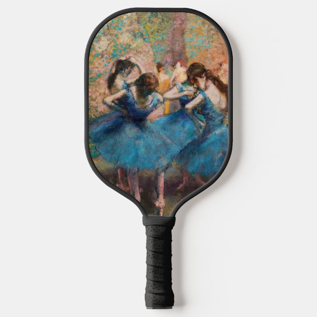 Edgar Degas - Tänzer in Blau Pickleball Schläger (Vorderseite)