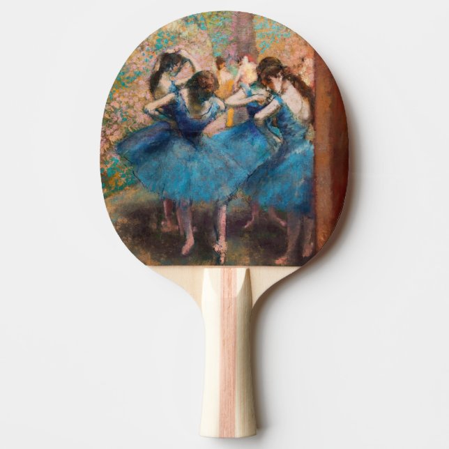 Edgar Degas - Tänzer in Blau Tischtennis Schläger (Vorderseite)