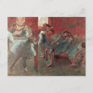 Edgar Degas Tänzer in der Probe, 1895-1998 Postkarte