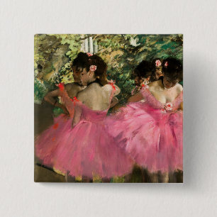 Edgar Degas - Tänzer in Rosa Button