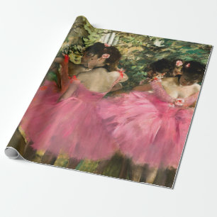 Edgar Degas - Tänzer in Rosa Geschenkpapier