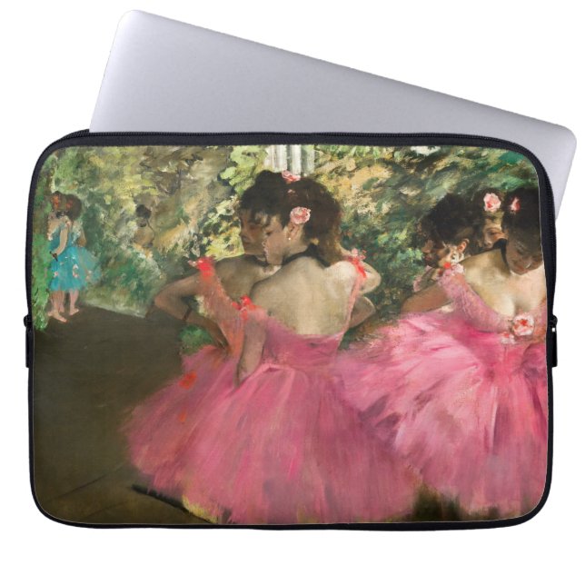 Edgar Degas - Tänzer in Rosa Laptopschutzhülle (Vorderseite)