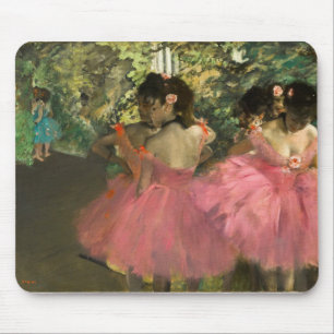 Edgar Degas - Tänzer in Rosa Mousepad