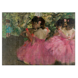 Edgar Degas - Tänzer in Rosa Schneidebrett