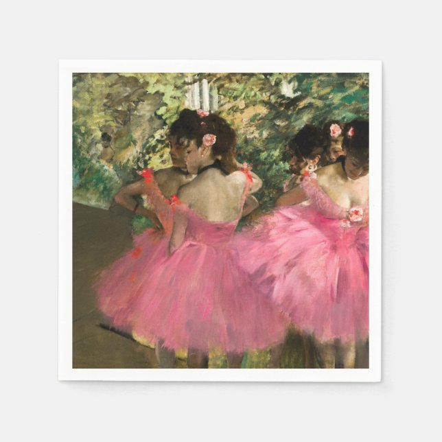Edgar Degas - Tänzer in Rosa Serviette (Vorderseite)